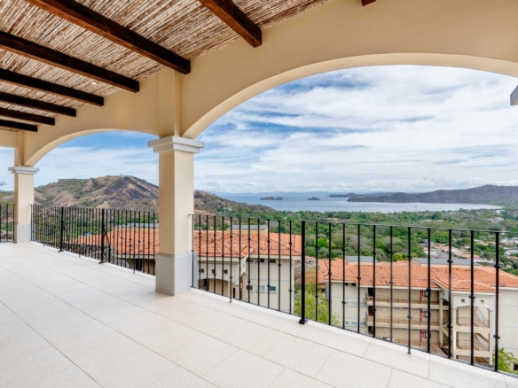 View from condo for sale in Playas del Coco: Segovia Condominiums, Coco Bay Estates Unit F401