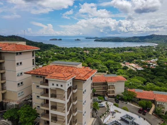 View from condo for sale in Playas del Coco: Segovia Condominiums, Coco Bay Estates Unit F501