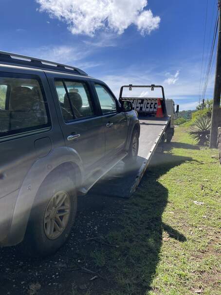 Driving in Costa Rica rural landscape