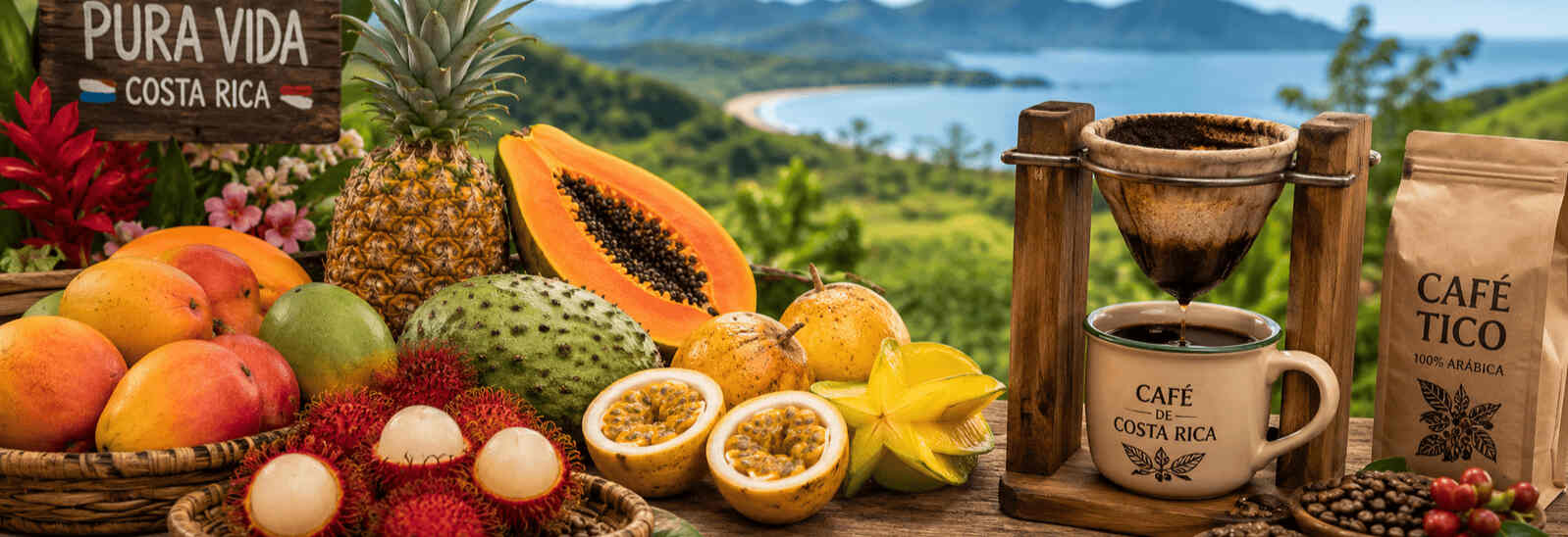 Fruits & Coffee of Costa Rica: Tropical Flavors & Coffee Culture
